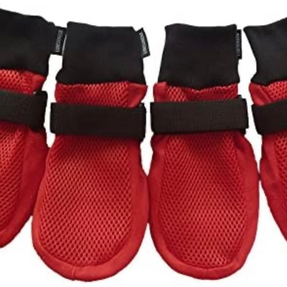 Lonsuneer Dog Foot Protectors & A Harness Size Medium